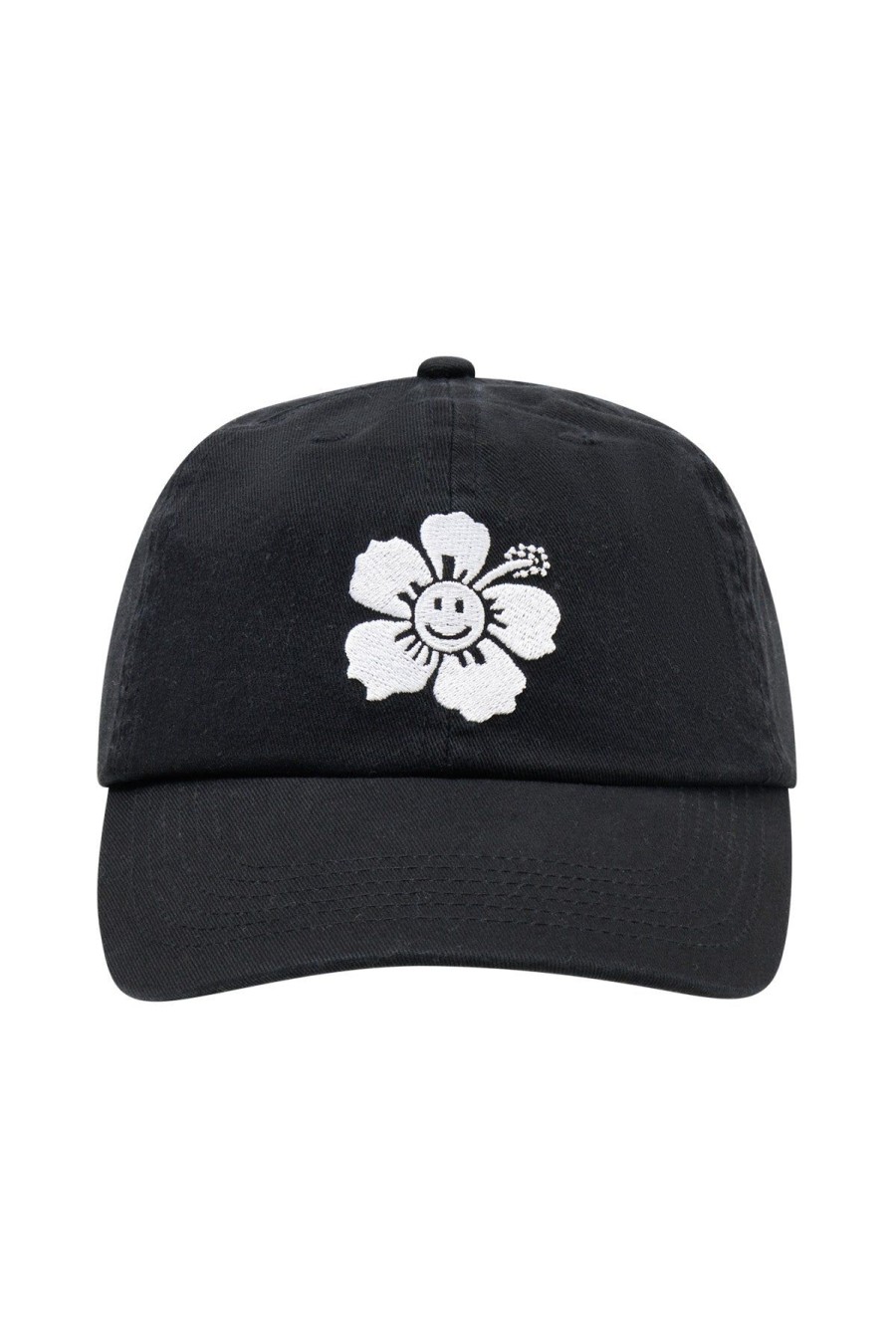 Accessories Emma Mulholland on Holiday | Happy Hibiscus Cap-Black