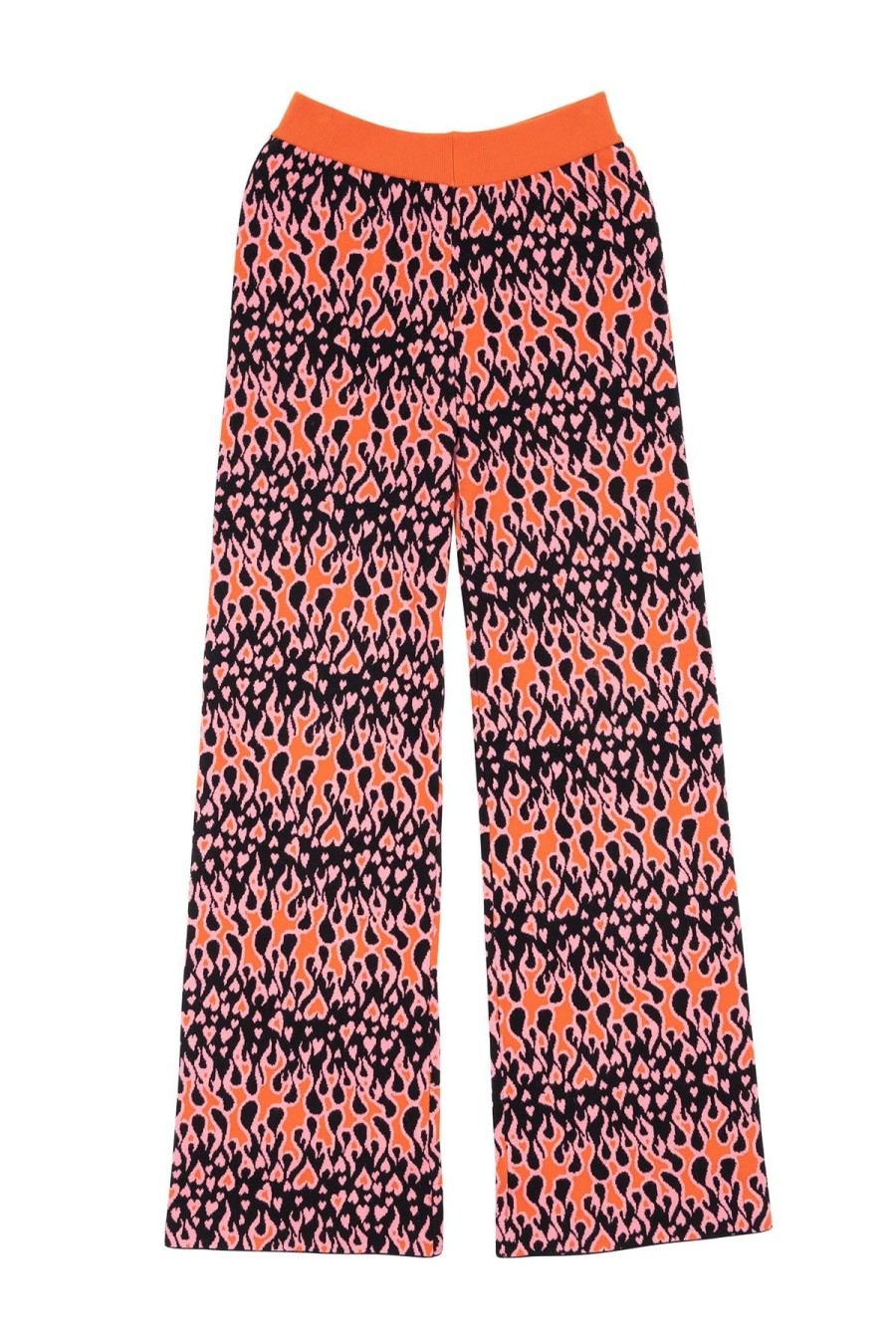Women Emma Mulholland on Holiday Knitwear | Flame Knit Pant
