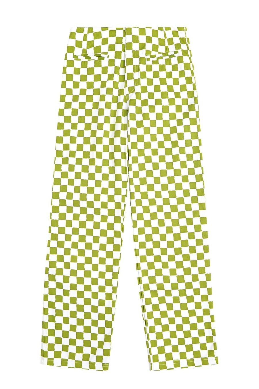 Women Emma Mulholland on Holiday Pants | Check Kokomo Pant-Olive