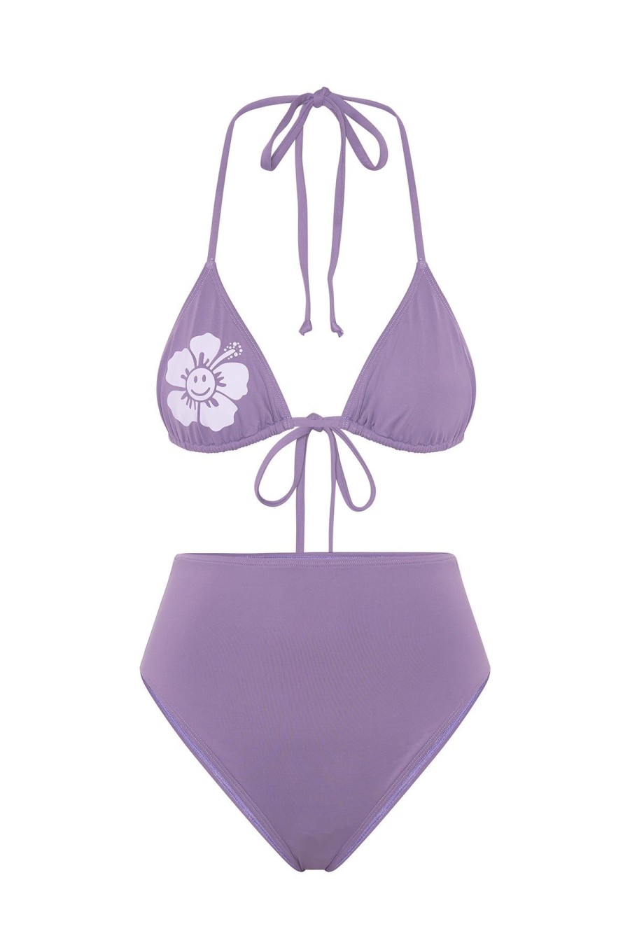 Women Emma Mulholland on Holiday Swimwear | Happy Hibiscus Bikini Set