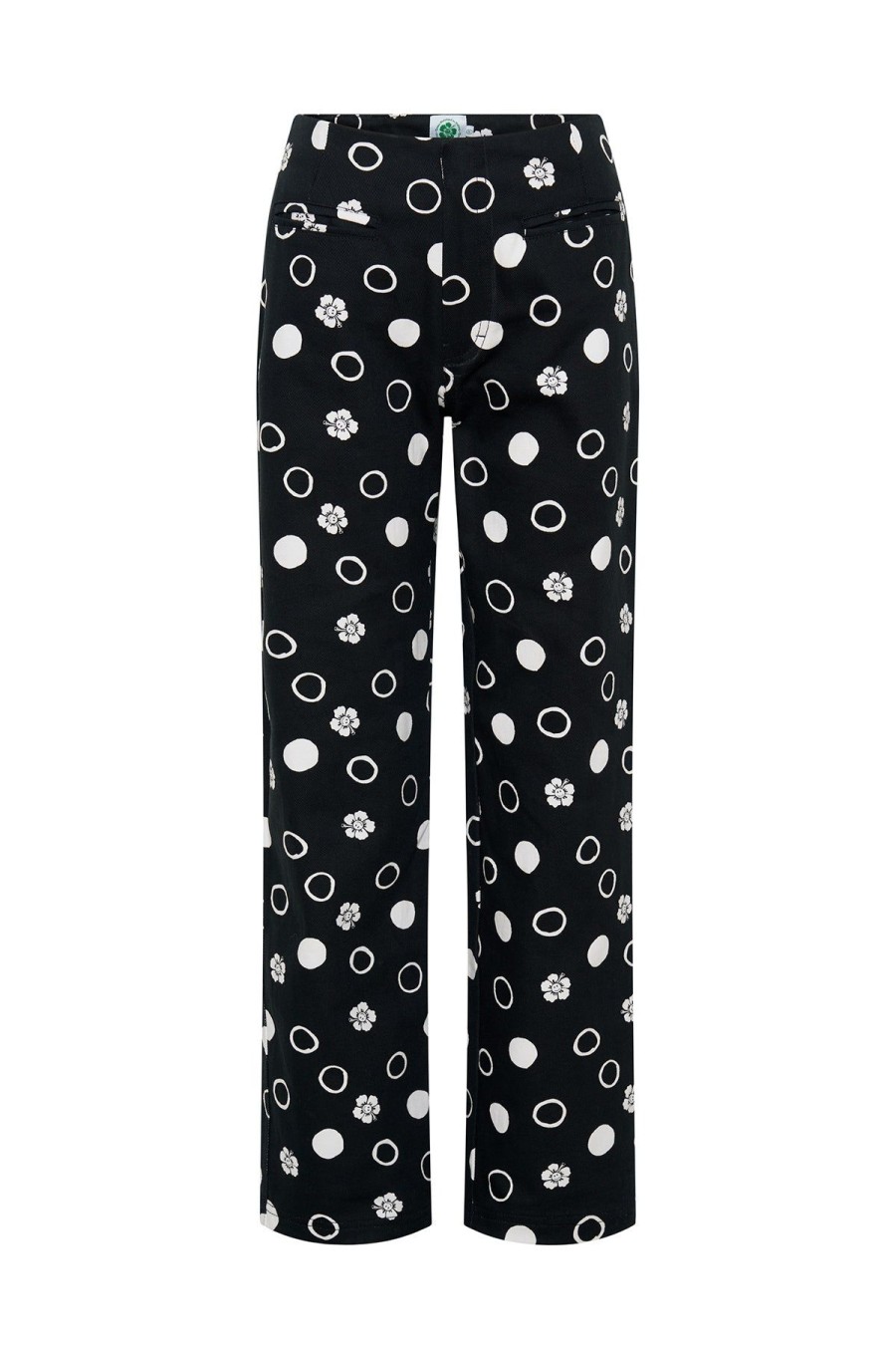 Women Emma Mulholland on Holiday Pants | Polka Dot Kokomo Pant