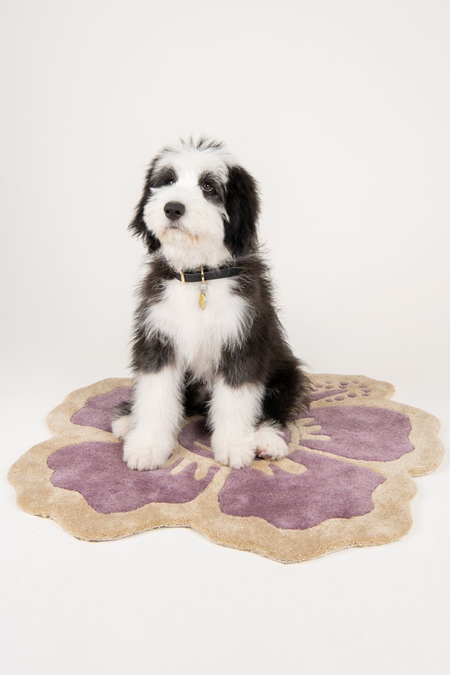Accessories Emma Mulholland on Holiday | Happy Hibiscus Rug-Sand & Lilac