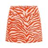 Women Emma Mulholland on Holiday Dresses & Skirts | Roxbury Kokomo Mini Skirt-Red/Apricot