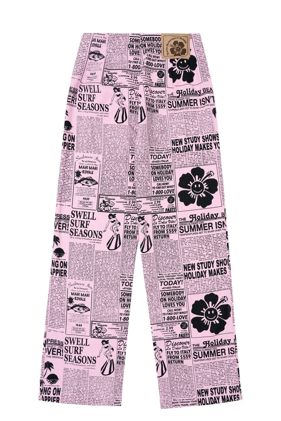 Women Emma Mulholland on Holiday Pants | Good News Kokomo Pant-Pink