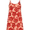 Women Emma Mulholland on Holiday Dresses & Skirts | Bedazzled Maldives Dress-Peach/Red