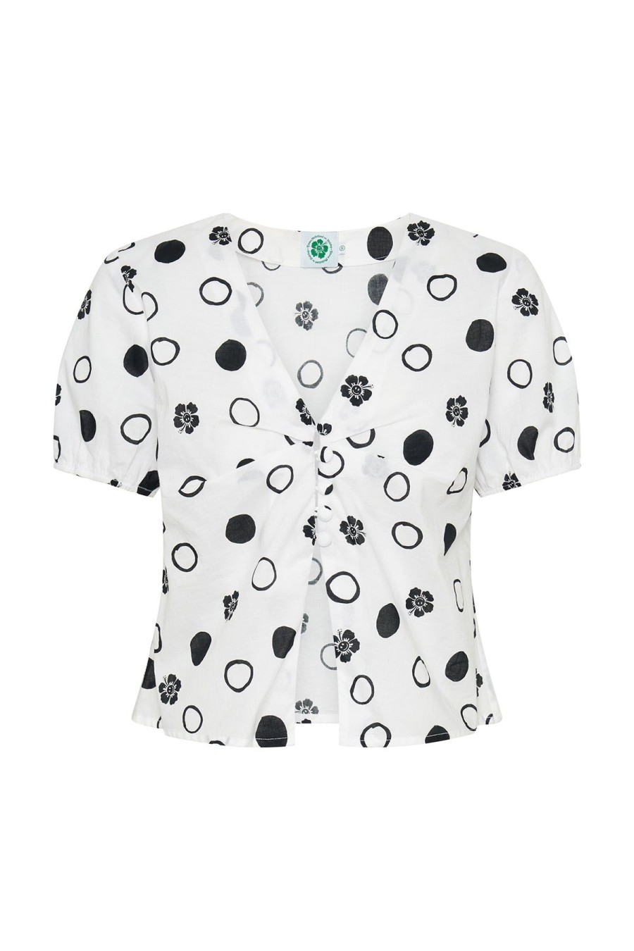 Women Emma Mulholland on Holiday Tees & Tops | Polka Dot Blouse
