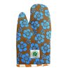 Accessories Emma Mulholland on Holiday | Happy Hibiscus Oven Mitt-Brown/Blue