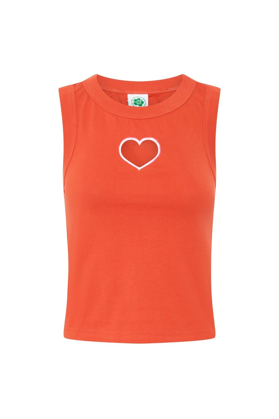 Women Emma Mulholland on Holiday Tees & Tops | Heart Tank Top-Pink/Red
