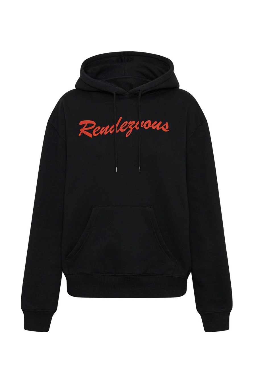 Women Emma Mulholland on Holiday Sweats | Rendezvous Hoodie-Black/Red