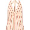 Women Emma Mulholland on Holiday Tees & Tops | Thin Stripe Halter Top