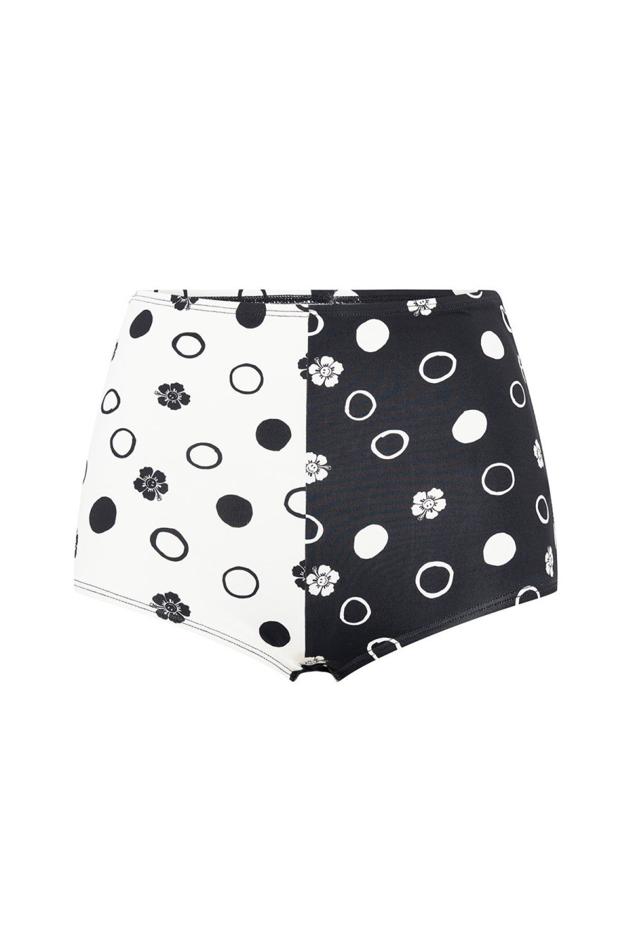 Women Emma Mulholland on Holiday Swimwear | Polka Dot Boyleg Bottoms