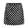 Women Emma Mulholland on Holiday Party Wear | Gambit Sequin Check Mini Skirt