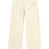 Women Emma Mulholland on Holiday Pants | Check Vacation Pant-Cream