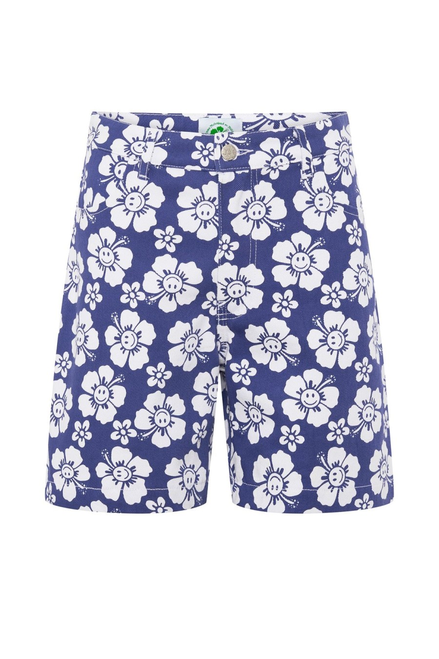 Women Emma Mulholland on Holiday Shorts | Happy Hibiscus Vacation Shorts