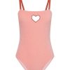 Women Emma Mulholland on Holiday Swimwear | Ariel Vacation One Piece-Peach Pink