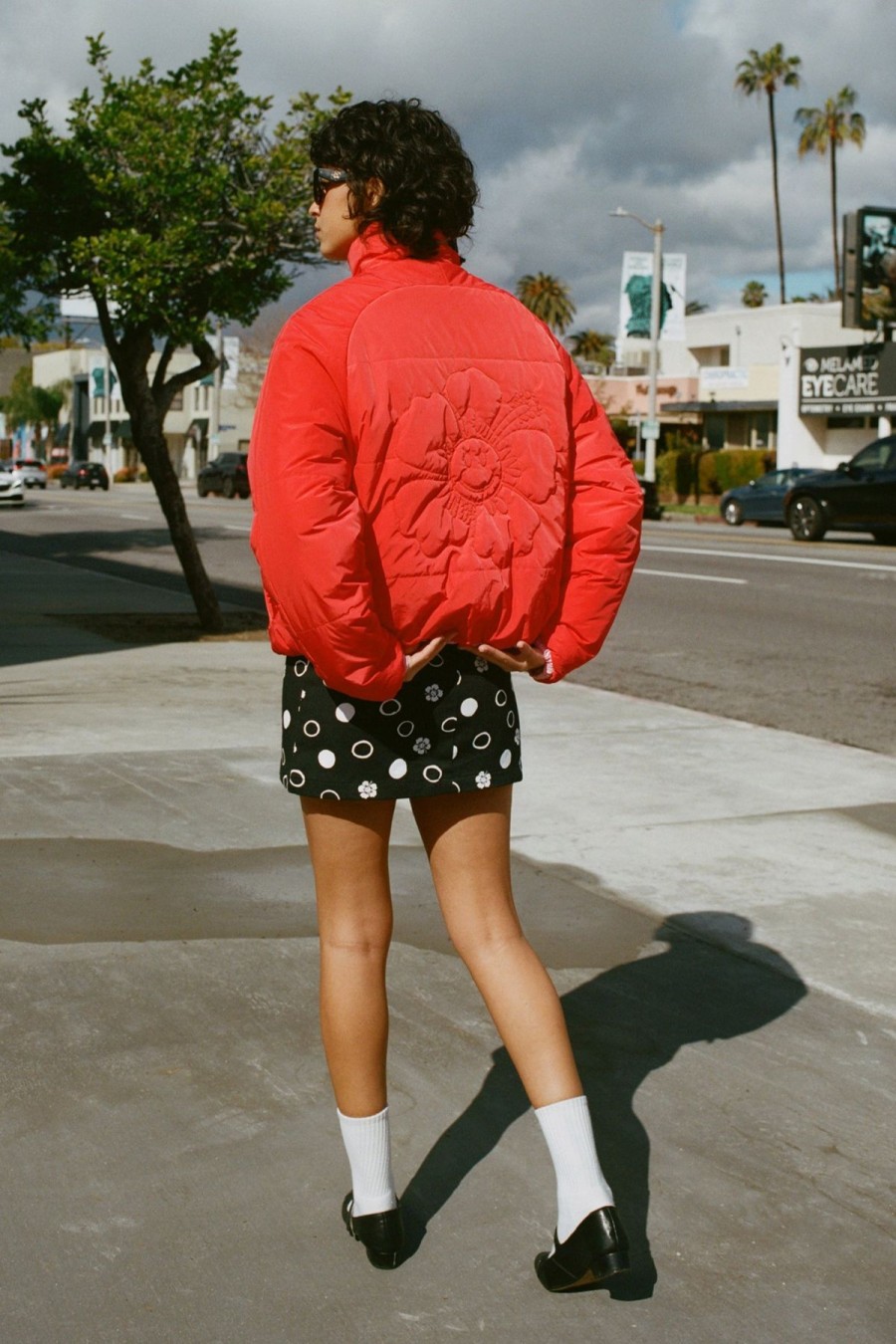 Women Emma Mulholland on Holiday Outerwear | Reversible Puffer Jacket