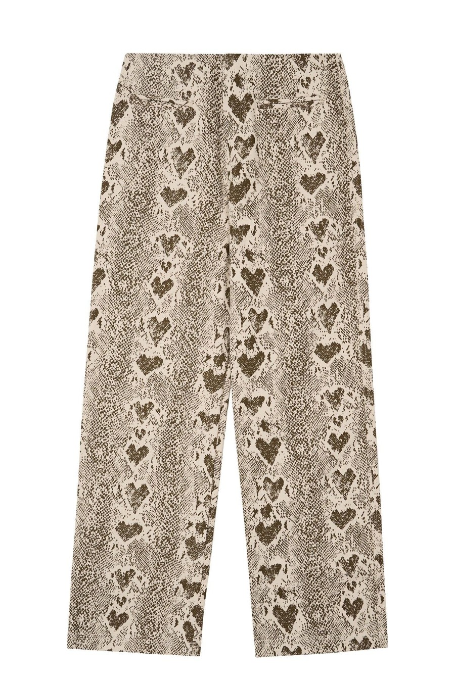 Women Emma Mulholland on Holiday Pants | Heart Snake Kokomo Pant-Tan