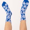 Accessories Emma Mulholland on Holiday | Happy Hibiscus Sock-Blue