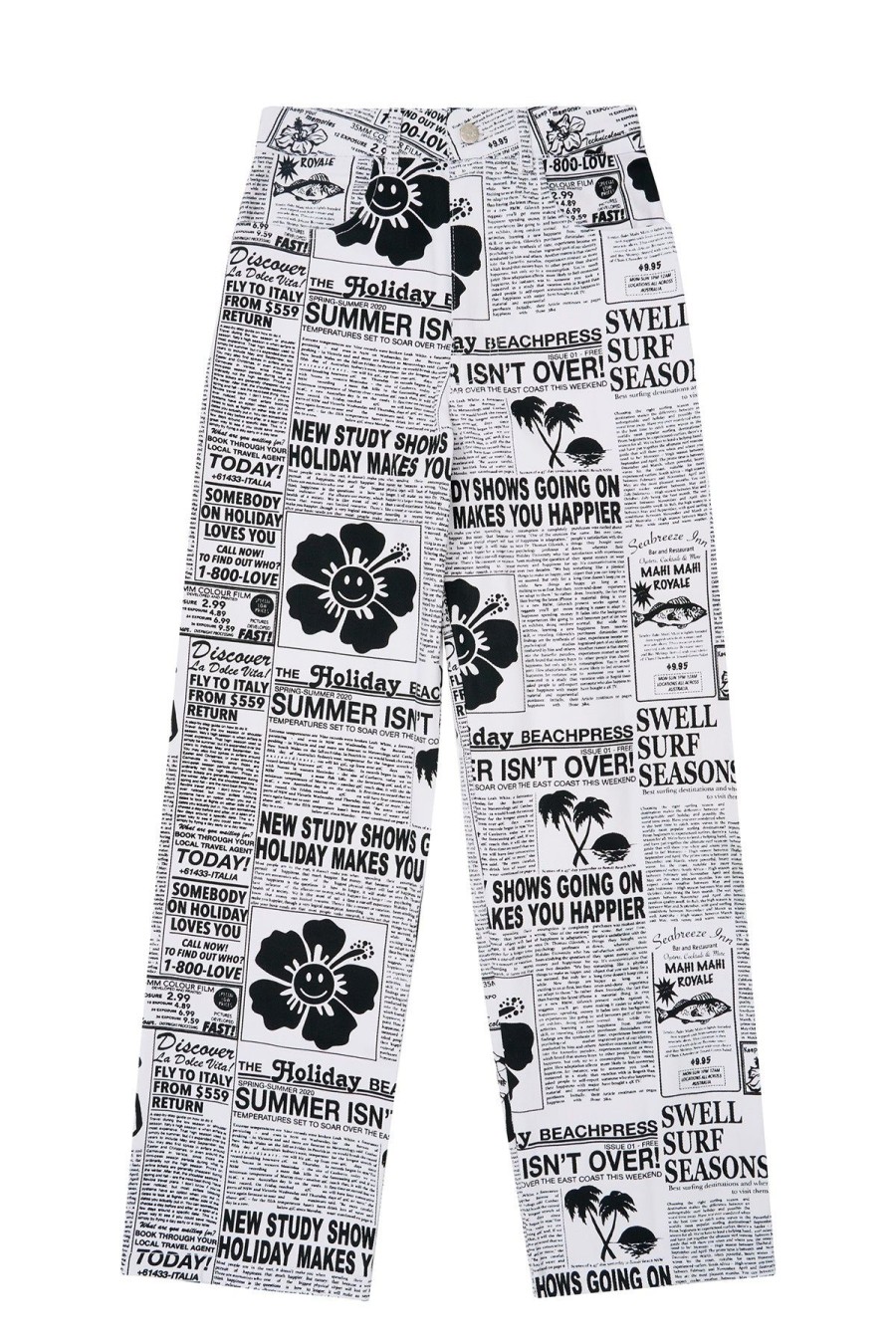 Women Emma Mulholland on Holiday Pants | Good News Vacation Pant