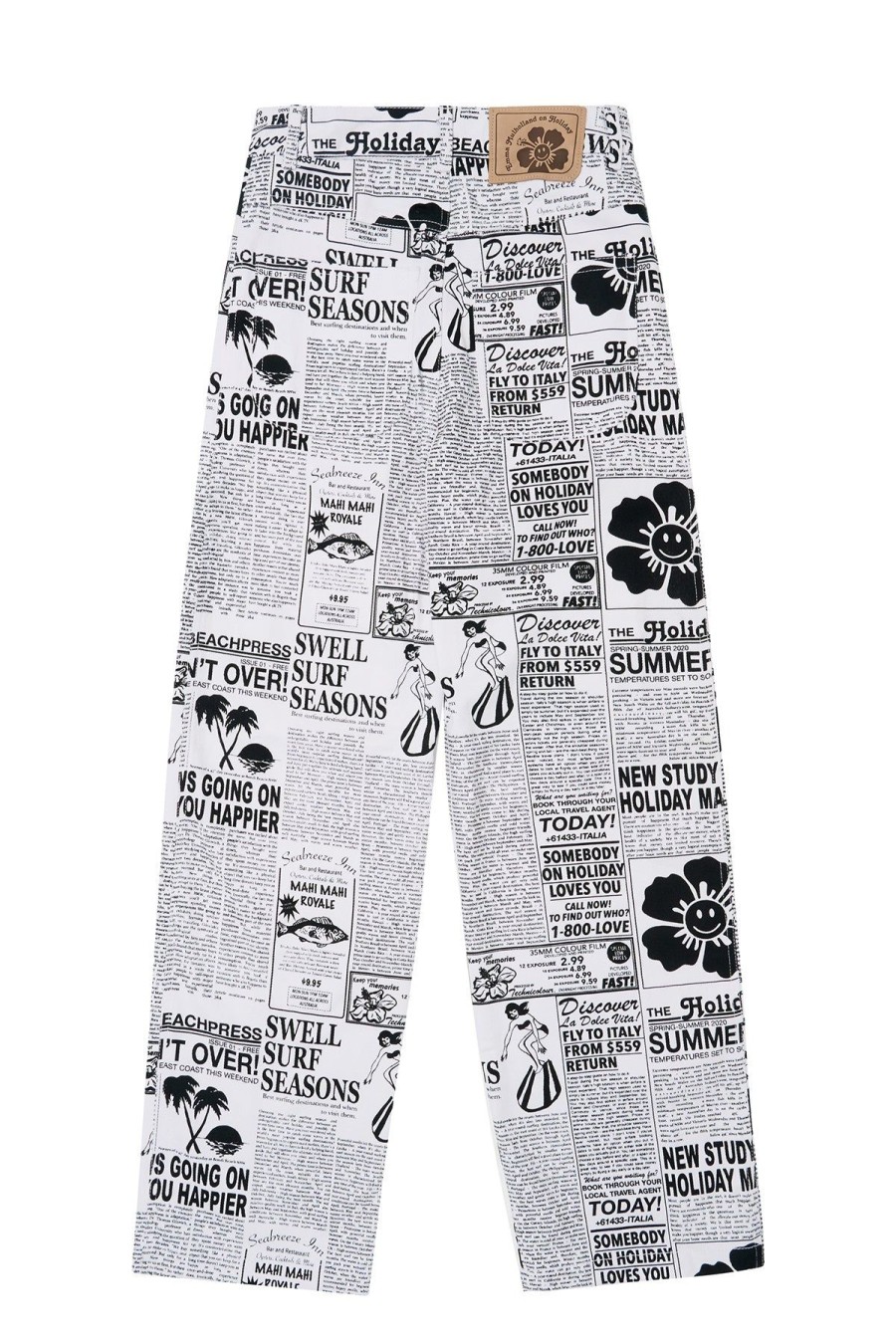 Women Emma Mulholland on Holiday Pants | Good News Vacation Pant