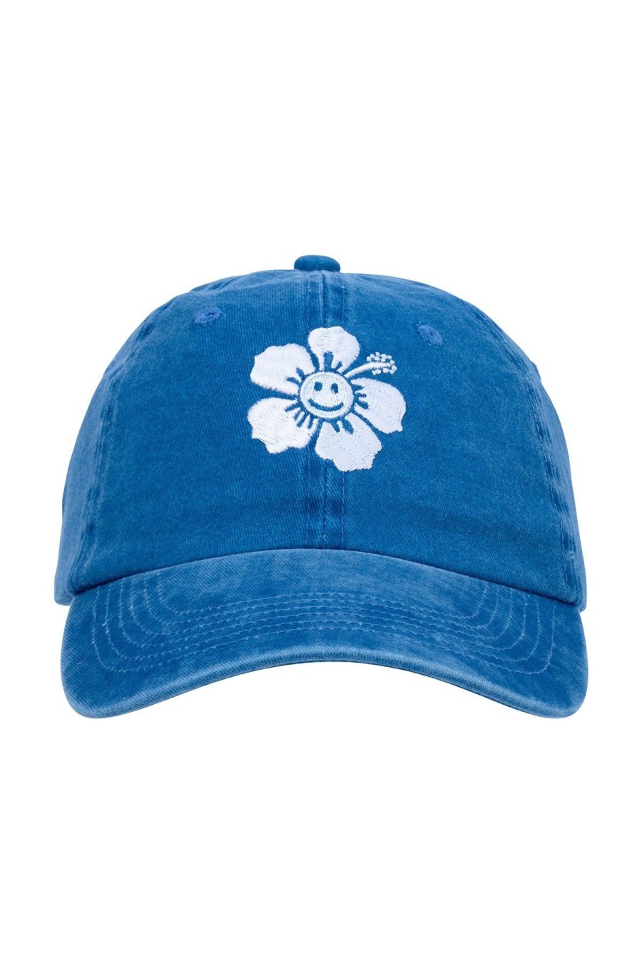 Accessories Emma Mulholland on Holiday | Happy Hibiscus Cap-Blue