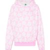 Women Emma Mulholland on Holiday Sweats | Happy Hibiscus Hoodie-Pink