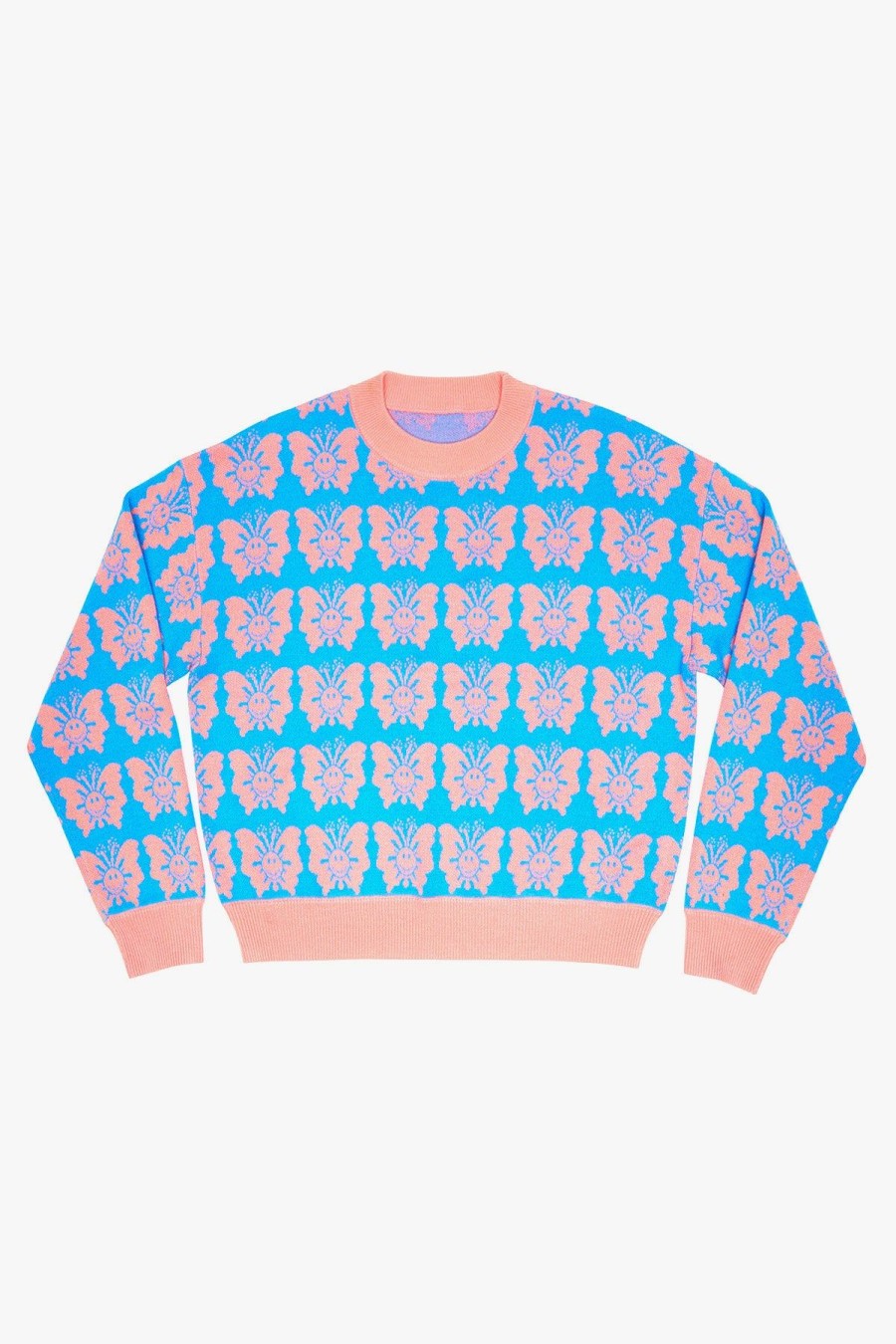Women Emma Mulholland on Holiday Knitwear | Happy Butterfly Knit Sweater