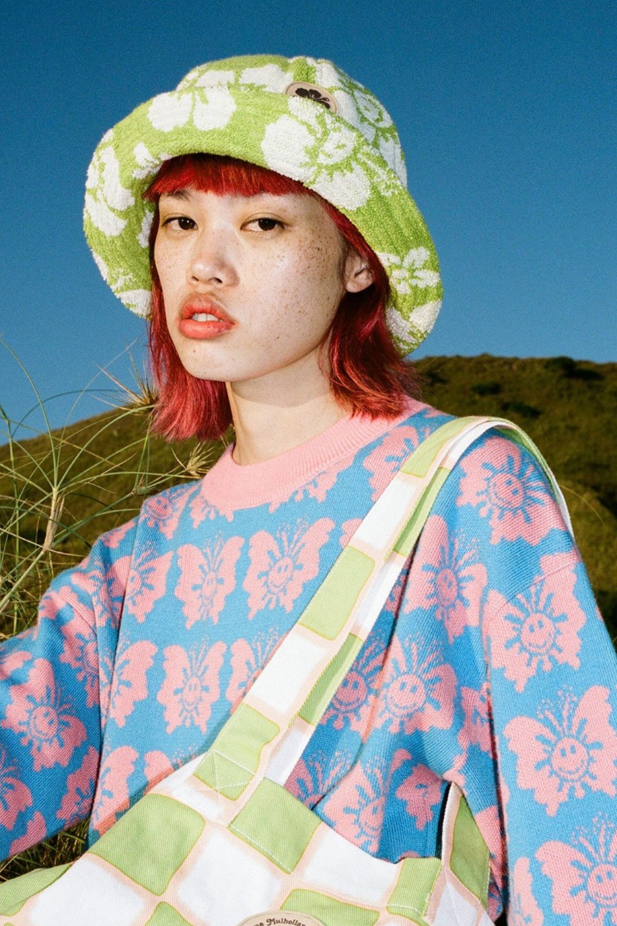 Women Emma Mulholland on Holiday Knitwear | Happy Butterfly Knit Sweater