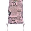 Women Emma Mulholland on Holiday Tees & Tops | Good News Mesh Tank