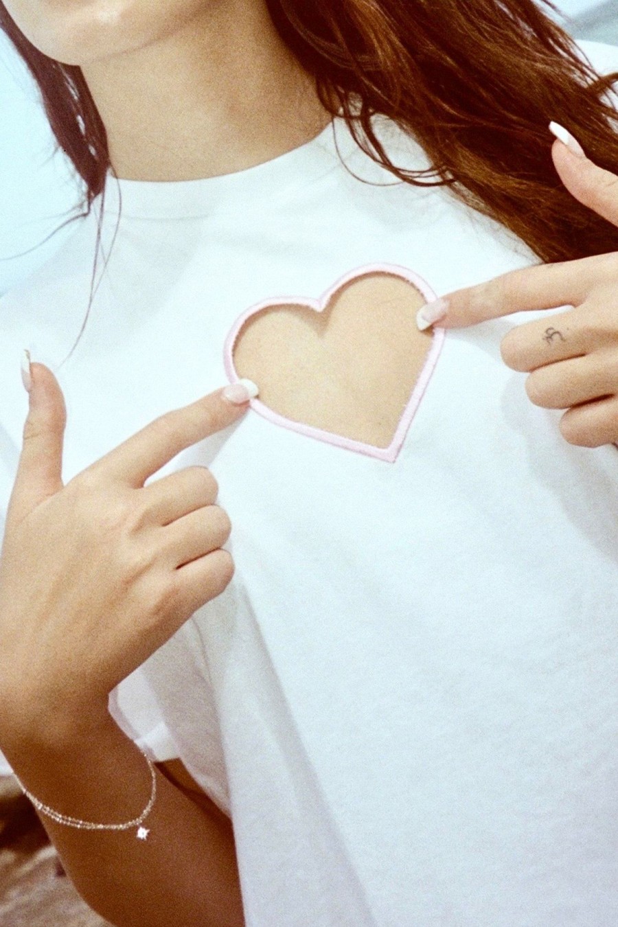 Women Emma Mulholland on Holiday Tees & Tops | Heart Boxy Tee
