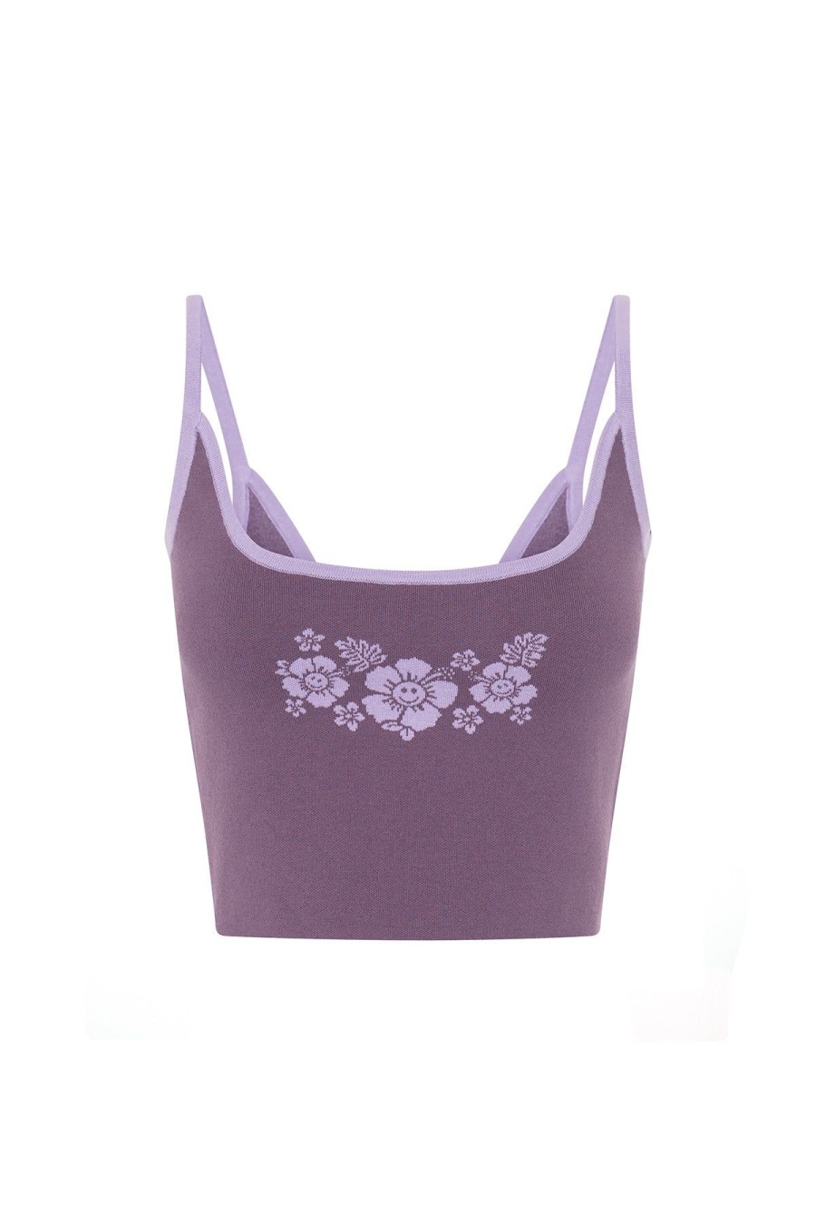 Women Emma Mulholland on Holiday Knitwear | Hibiscus Knit Tank