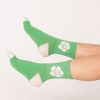 Accessories Emma Mulholland on Holiday | Happy Hibiscus Sock-Green