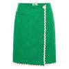 Women Emma Mulholland on Holiday Dresses & Skirts | Spaghetti Wrap Skirt-Green/Pink