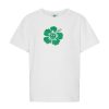 Women Emma Mulholland on Holiday Tees & Tops | Happy Hibiscus Baby Tee-White
