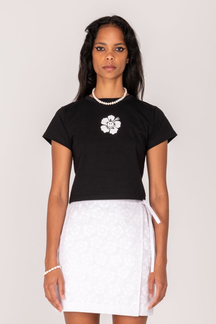 Women Emma Mulholland on Holiday Dresses & Skirts | Happy Hibiscus Wrap Mini Skirt