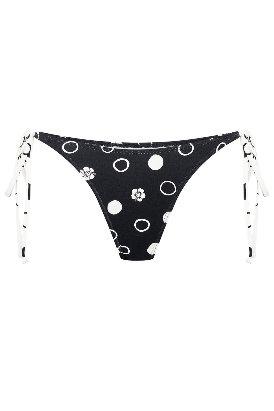 Women Emma Mulholland on Holiday Swimwear | Polka Dot Side Ties Bottom