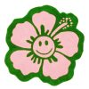 Accessories Emma Mulholland on Holiday | Happy Hibiscus Rug-Green & Pink