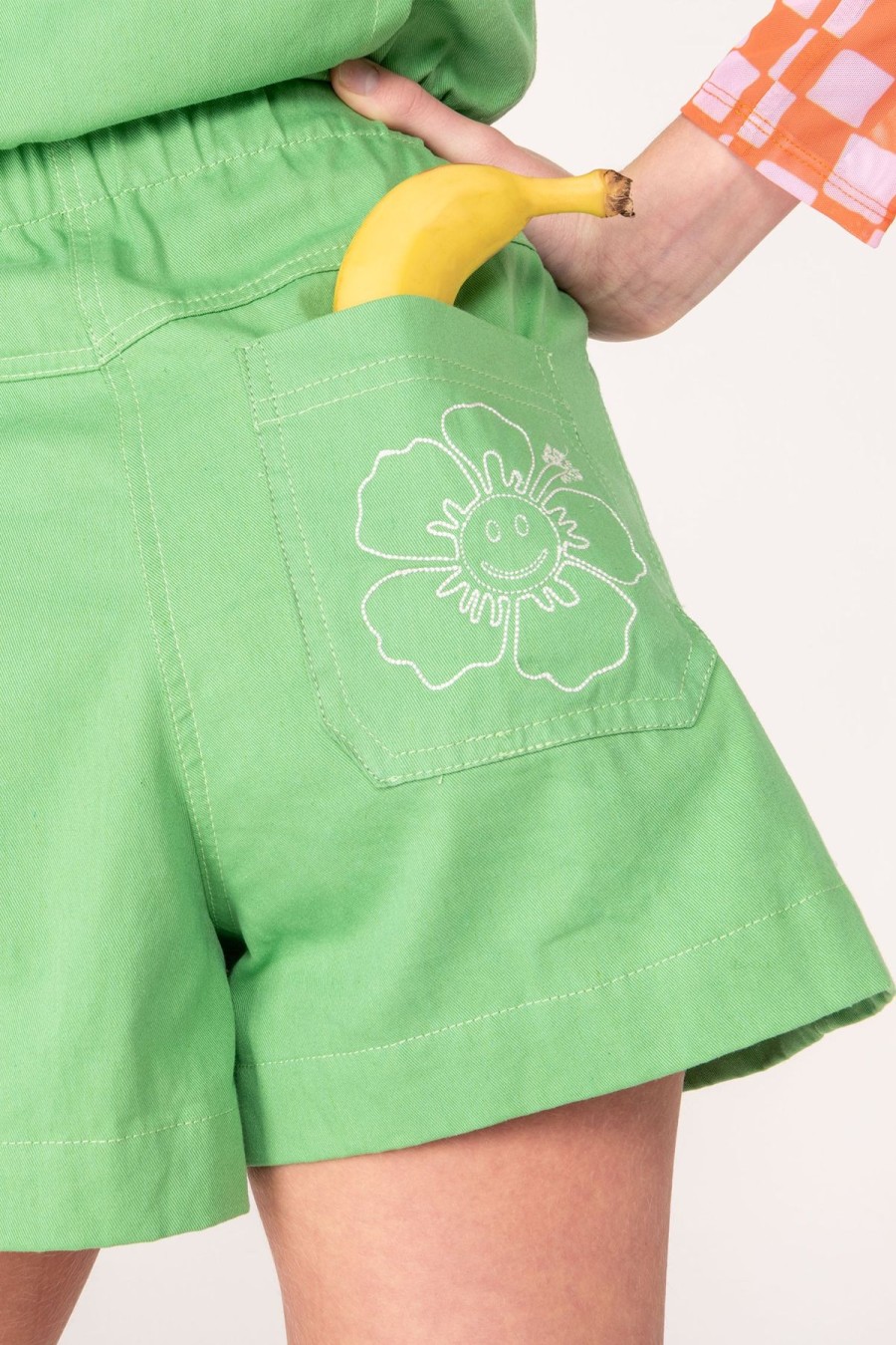 Women Emma Mulholland on Holiday Boiler Suits | Green Short Boiler Suit