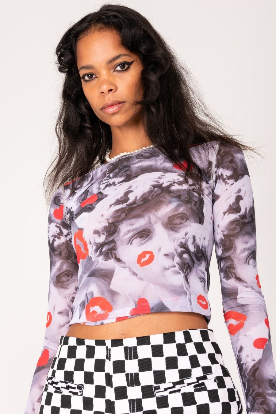 Women Emma Mulholland on Holiday Tees & Tops | David Mesh Long Sleeve