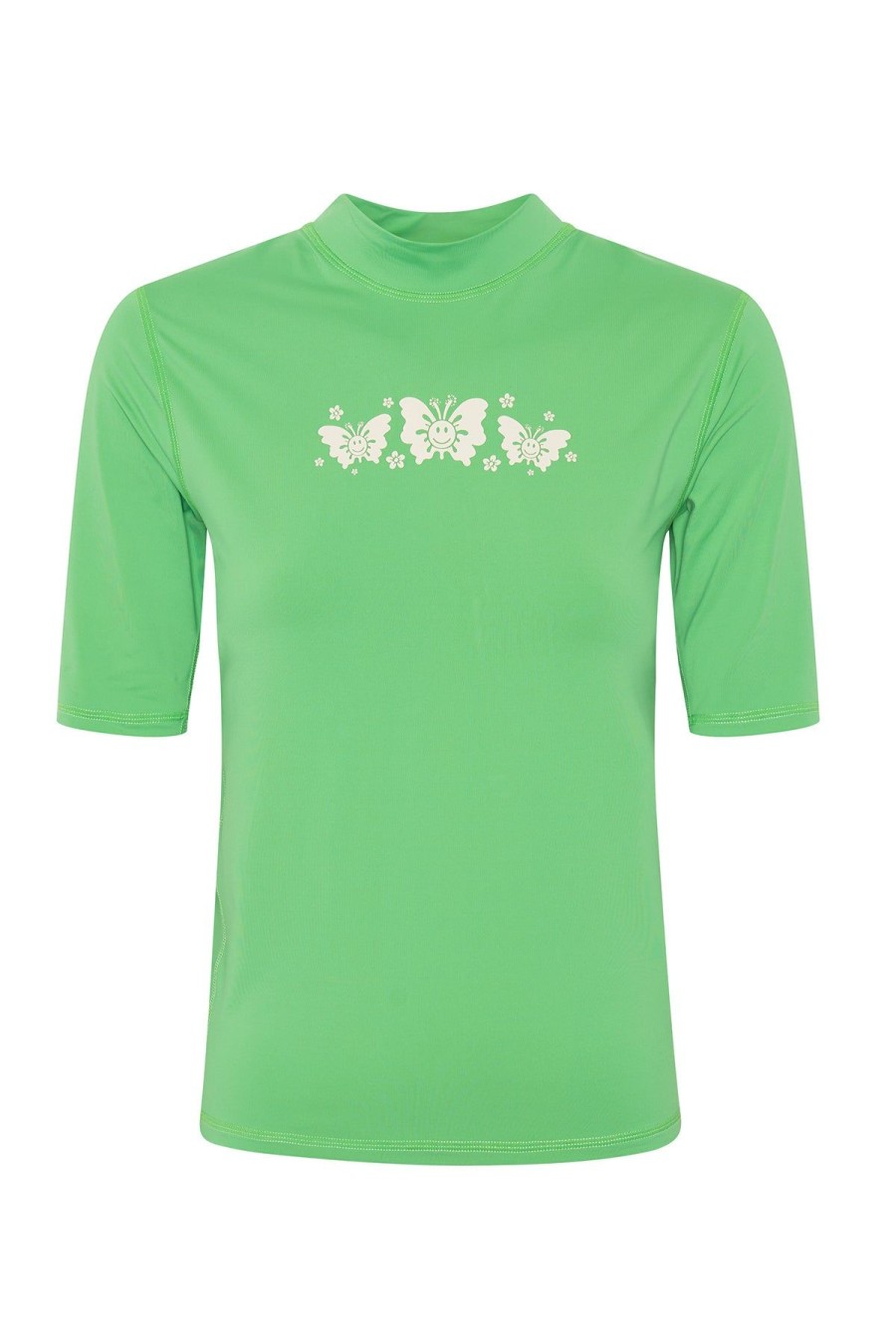 Women Emma Mulholland on Holiday Swimwear | Happy Butterfly Rash Top