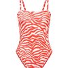Women Emma Mulholland on Holiday Swimwear | Roxbury Vacation One Piece-Red/Apricot