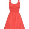 Women Emma Mulholland on Holiday Party Wear | Ruched Mini Dress