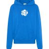 Women Emma Mulholland on Holiday Sweats | Happy Hibiscus Hoodie-Blue
