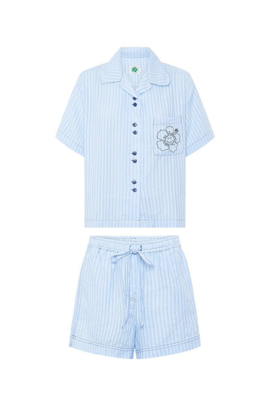 Women Emma Mulholland on Holiday Resort Sets | Happy Hibiscus Wavy Resort Set