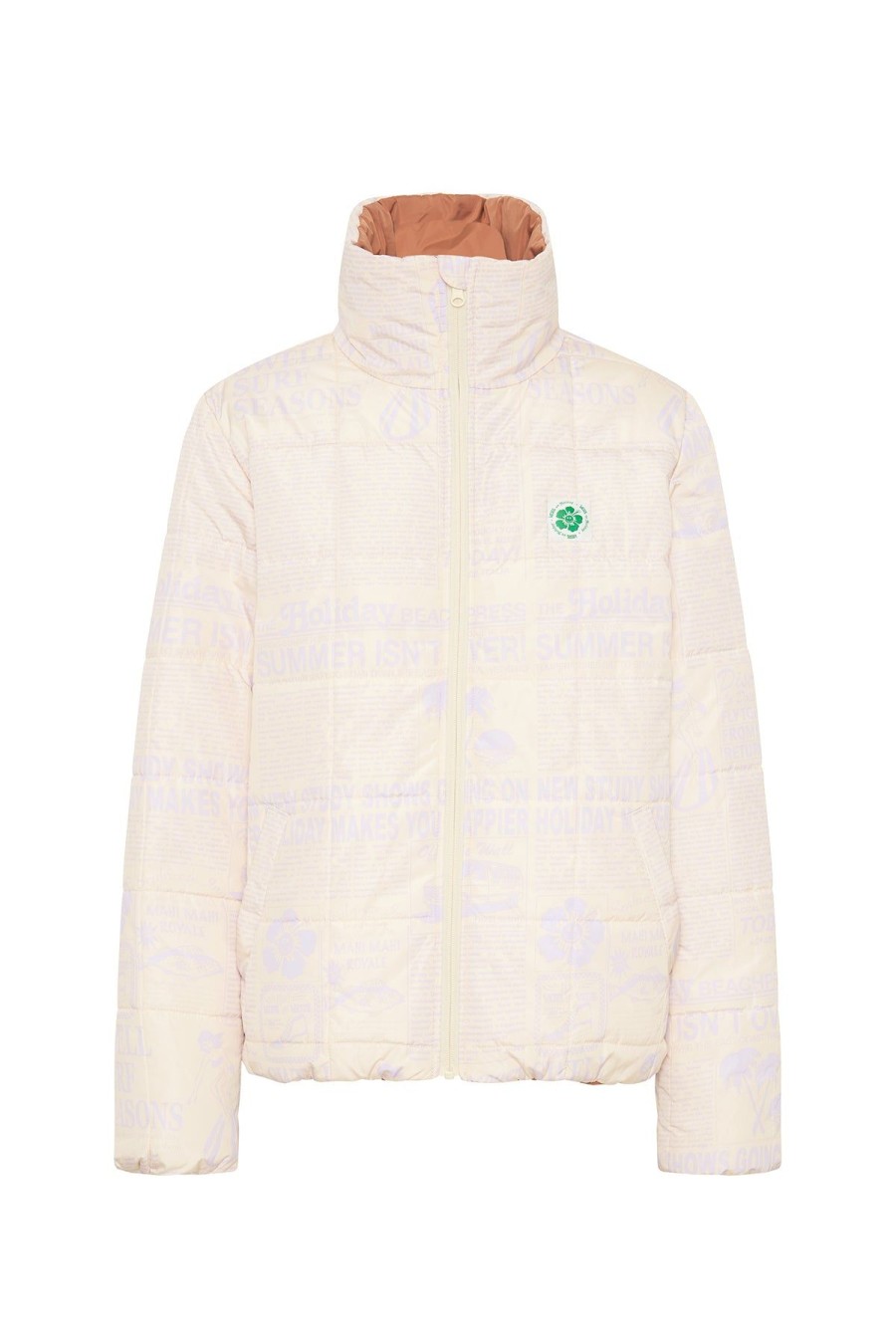 Women Emma Mulholland on Holiday Outerwear | Reversible Foundry Jacket Vans X Em On Holiday