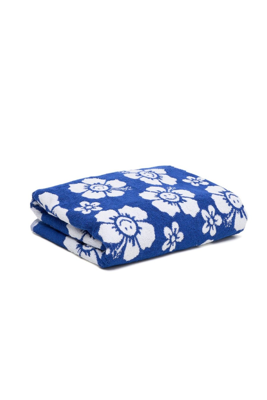 Accessories Emma Mulholland on Holiday | Blue Happy Hibiscus Towel
