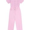 Women Emma Mulholland on Holiday Boiler Suits | Pink Boiler Suit