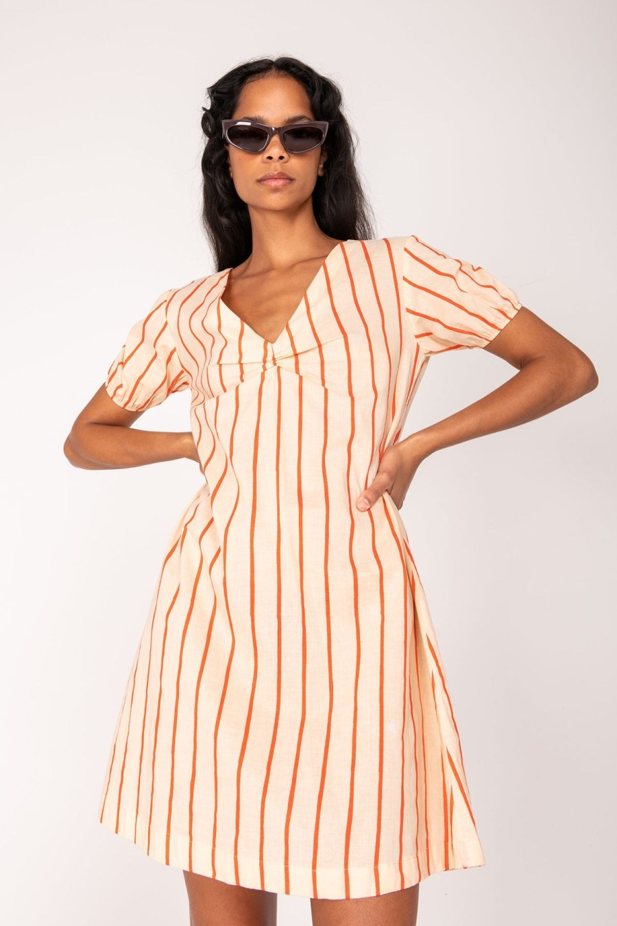 Women Emma Mulholland on Holiday Dresses & Skirts | Thin Stripe Mini Dress