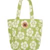 Accessories Emma Mulholland on Holiday | Happy Hibiscus Terry Tote-Olive