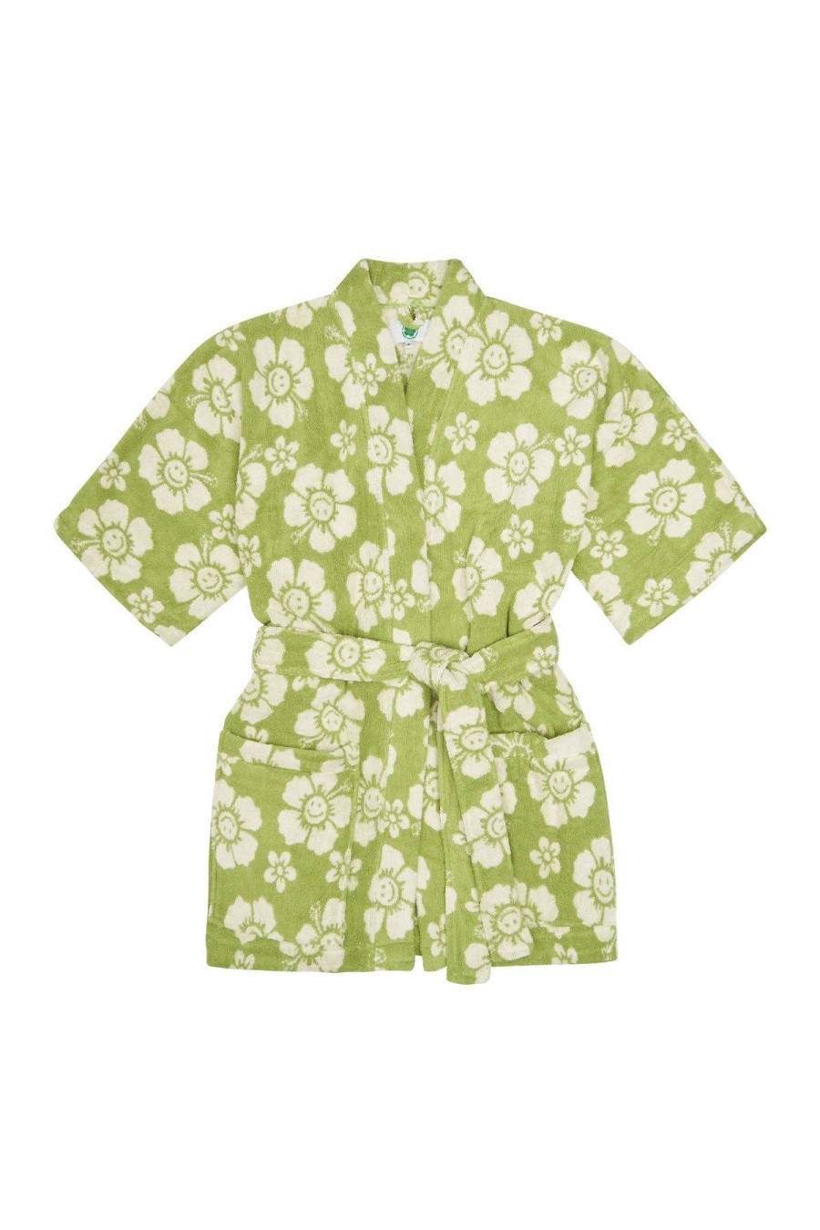 Accessories Emma Mulholland on Holiday | Happy Hibiscus Pool Robe